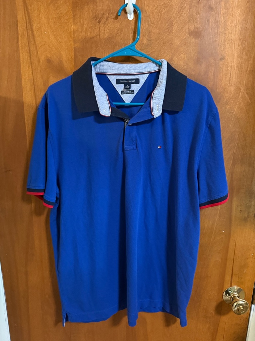 Tommy Hilfiger Men’s Blue Polo Shirt